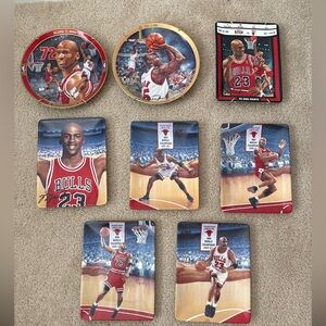 Michael Jordan Collectible Plates